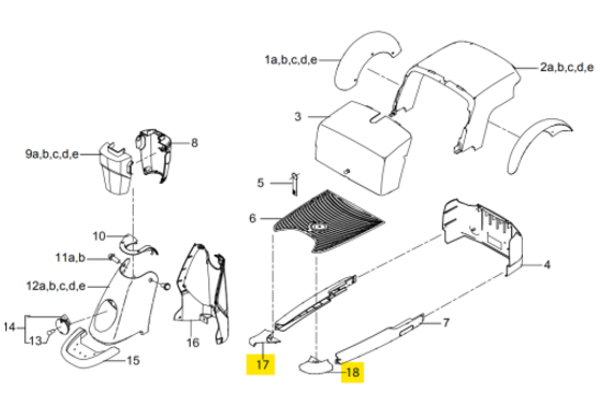 Trophy Voetplateau hoekset trophy 6 - Tweedehands