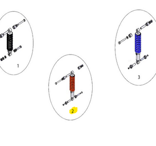 Sterling elite II plus / Elite2: Frame: Achterveer tbv 0-125 kg - Tweedehands