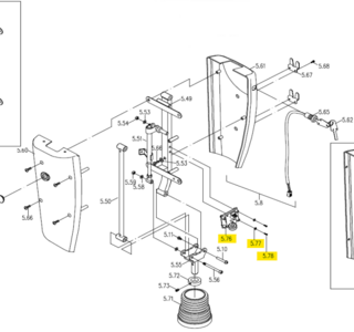 Verlichtingsprint galaxy II - Tweedehands