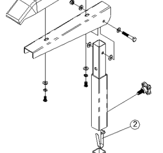 Armlegger Fortress Calypso  - Tweedehands