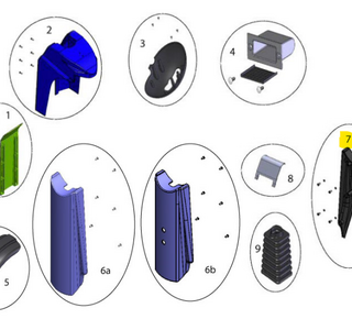 Sterling elite II plus / Elite2: Stuurachterkap - Tweedehands