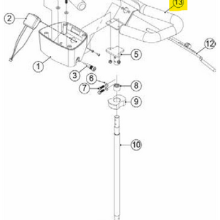 Stuur Fortress Calypso   - Tweedehands