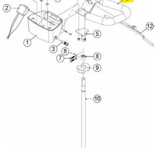 Stuur Fortress Calypso   - Tweedehands