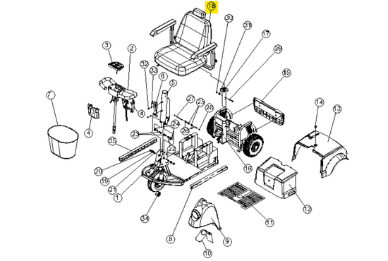 Fortress Calypso Captain Seat Fortress Calypso  - Tweedehands