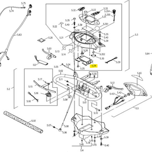 PC-Board inclusief accu-indicatiemeter (HR) Galaxy II - Tweedehands