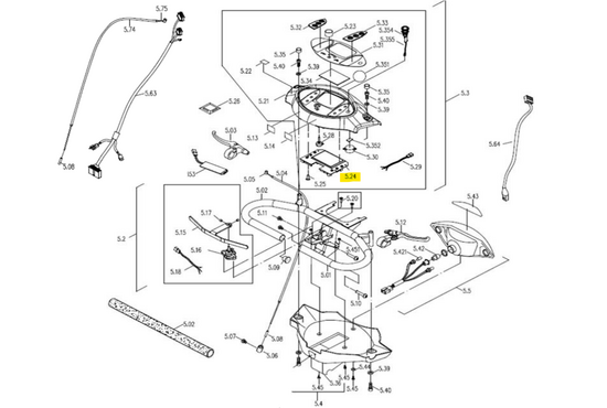 Excel Galaxy II PC-Board inclusief accu-indicatiemeter (HR) Galaxy II - Tweedehands