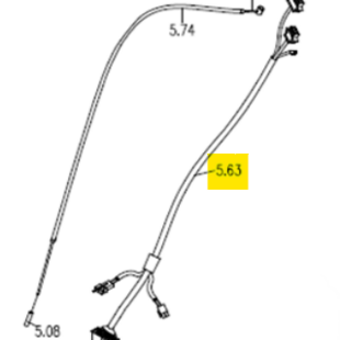 Hoofdkabelboom tbv Rhino 2 Galaxy II - Tweedehands