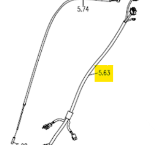 Hoofdkabelboom tbv Rhino 2 Galaxy II - Tweedehands