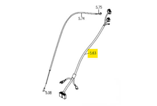 Excel Galaxy II Hoofdkabelboom tbv Rhino 2 Galaxy II - Tweedehands