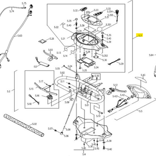 Dashboard compleet LCD zonder noodknop Galaxy II - Tweedehands