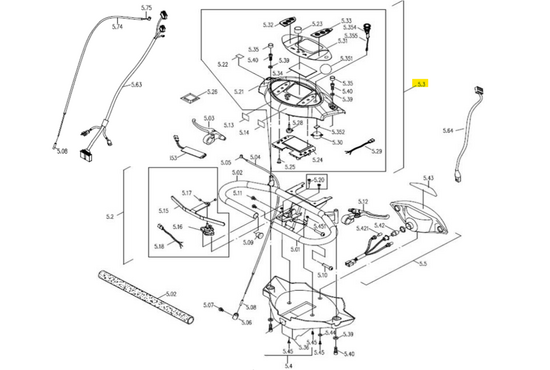 Excel Galaxy II Dashboard compleet LCD zonder noodknop Galaxy II - Tweedehands
