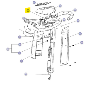 Stuurkastprint Mezzo 3 - Tweedehands