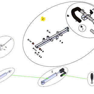 Sterling elite II plus / Elite2: Stuurkolom:stuur compleet - Tweedehands