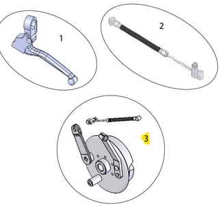 Sterling elite II plus / Elite2: Trommelrem - Tweedehands