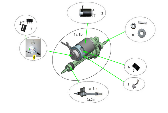 Sterling Elite II Sterling elite II plus / Elite2: Motor; motorrem compleet - Tweedehands