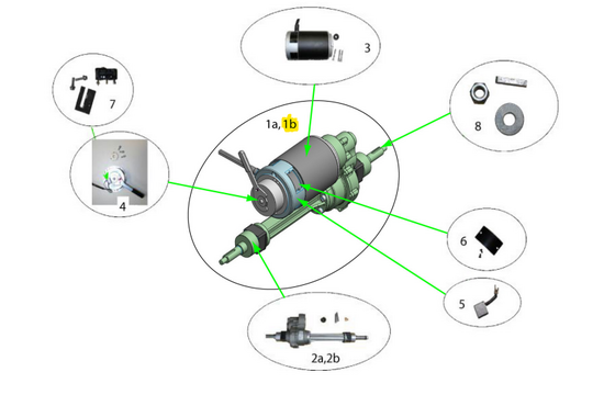 Sterling Elite II Sterling elite II plus / Elite2: Motor; DriveUnit 12kph RS Gereviseerd - Tweedehands
