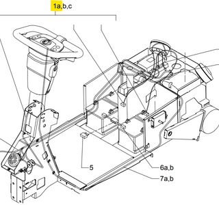 Voedingskabel compleet Trophy 6 egis - Tweedehands