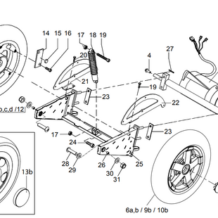 Transaxle assy egis 15km/u ( 106377 ) Tr6, gereviseerd  - Tweedehands