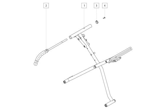 Gemino Zitmat eindstop met schroef (set van 2), Gemino (afbeelding 3+4)
