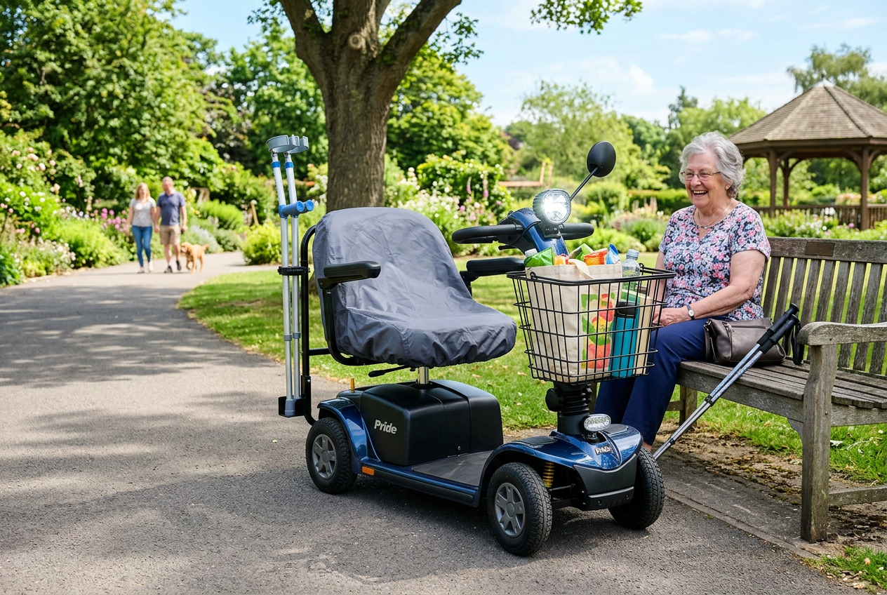 Scootmobiel accessoires die het leven makkelijker maken