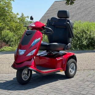 Drive ST6D Bluster 3 wiel Rood 100AH Lithium 15 Km/h - Demomodel (300 KM)