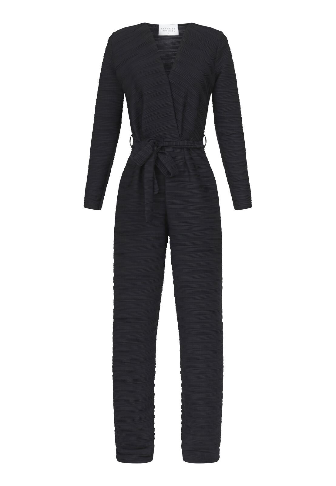 Shop SISTERSPOINT JUMPSUIT ZWART 771.10.100 online Bekijk de nieuwe Collectie
