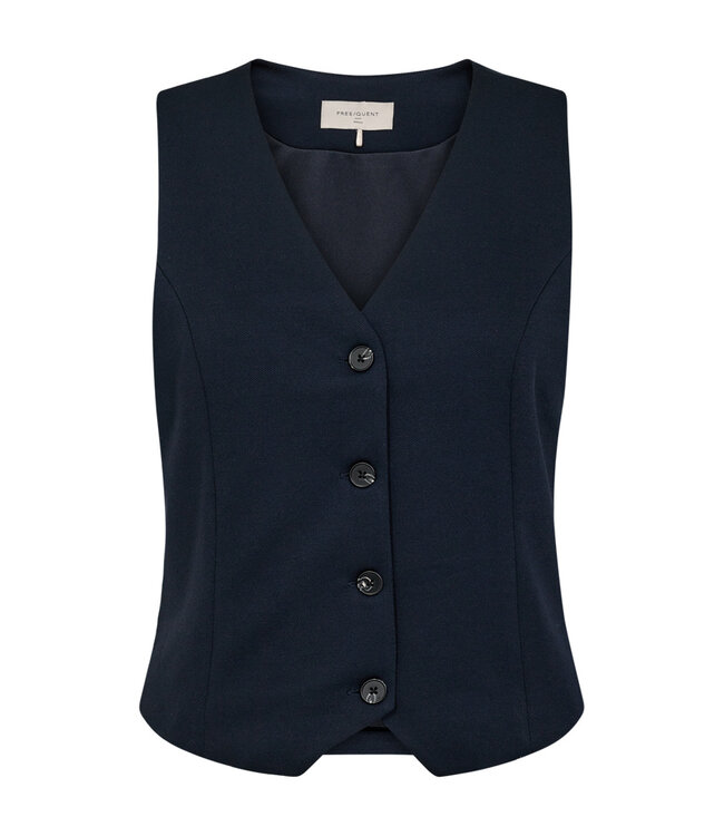 FREEQUENT GILET (BLAUW)