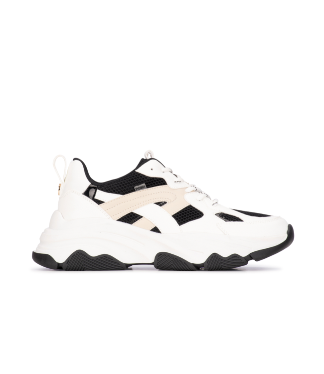 POELMAN SNEAKERS (ZWART COMBI)