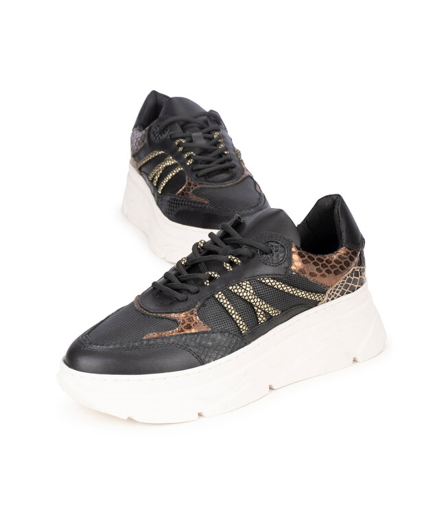 POELMAN SNEAKERS (ZWART)