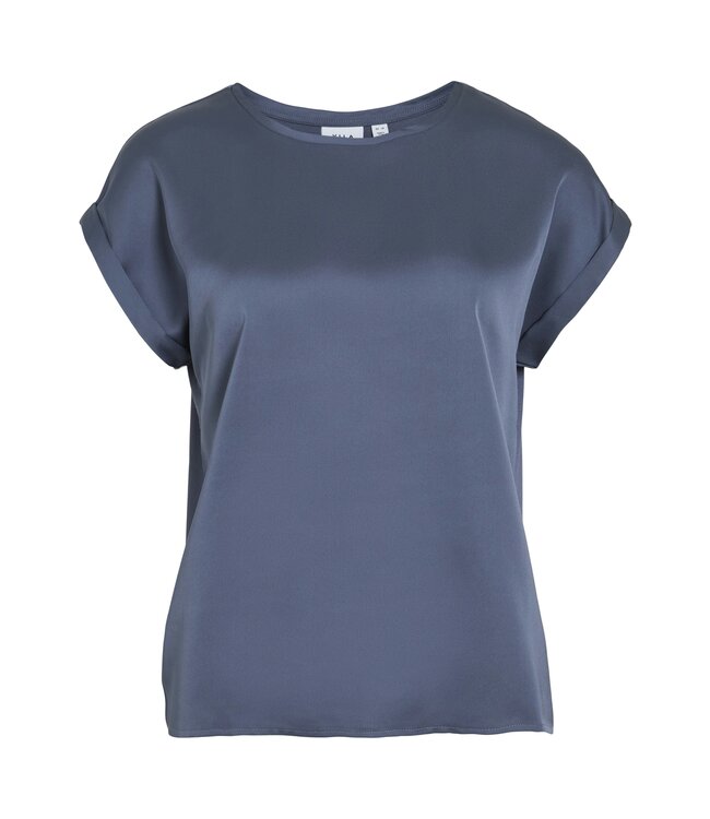 VILA T-SHIRT (BLAUW)