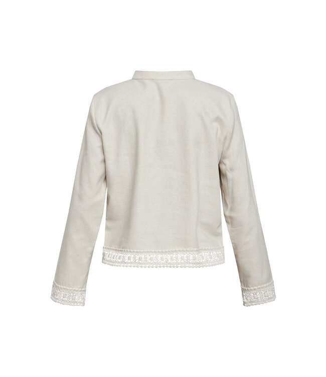 SISTERSPOINT BLOUSE (BEIGE)