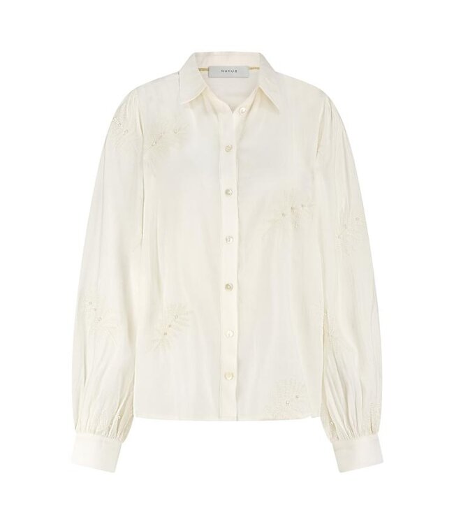 NUKUS BLOUSE (ECRU-OFF WHITE)