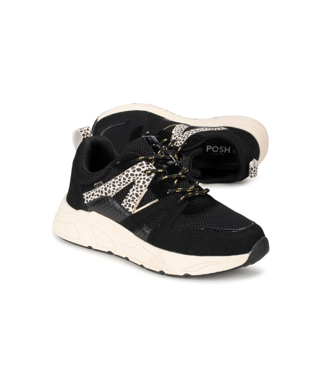 POELMAN SNEAKERS (ZWART)
