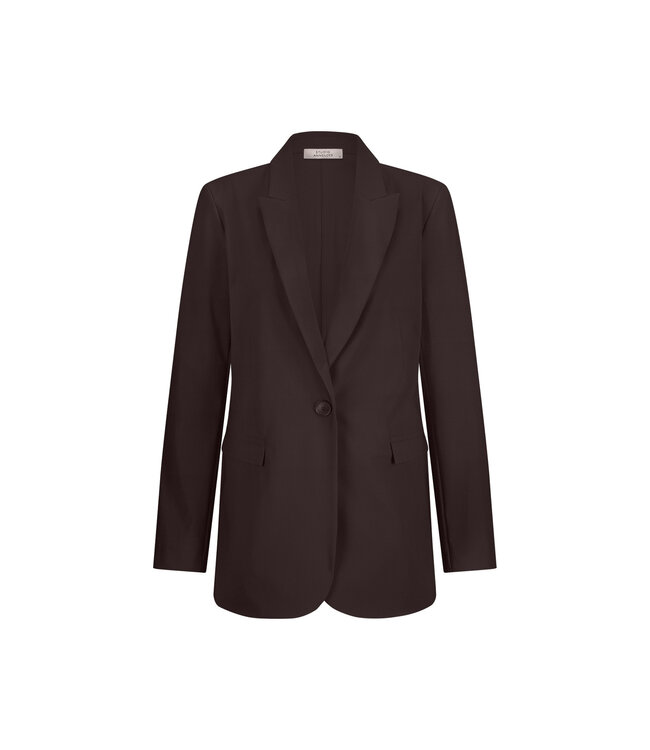 ANNELOES BLAZER (DONKERBRUIN)