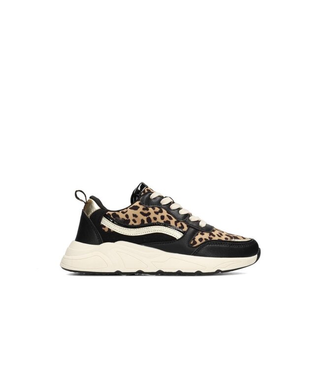 POELMAN SNEAKERS (ZWART COMBI)