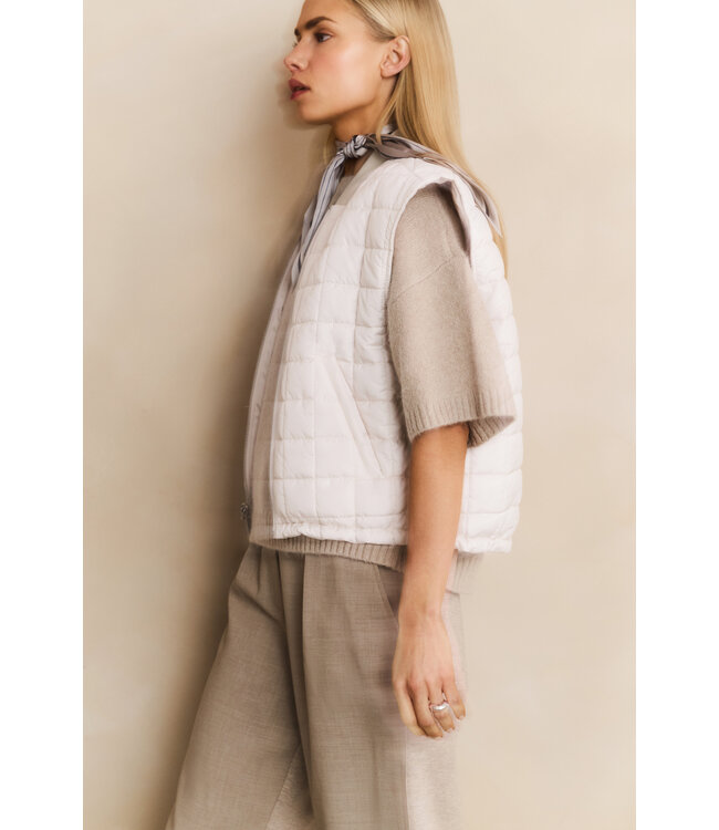 YAYA GILET (BEIGE)