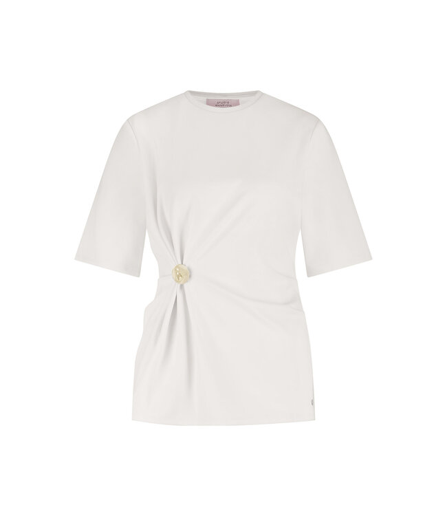 ANNELOES T-SHIRT (ECRU-OFF WHITE)