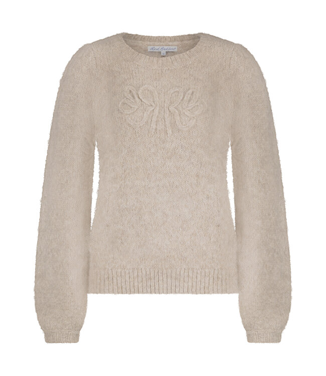 RED BUTTON TRUI (BEIGE)