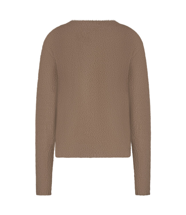 RED BUTTON TRUI (TAUPE)