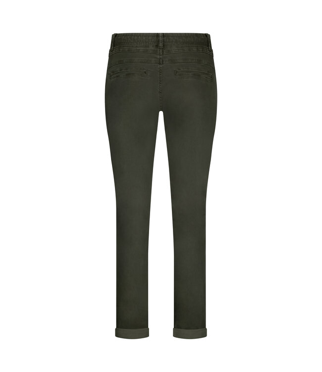 RED BUTTON BROEK (ARMY)