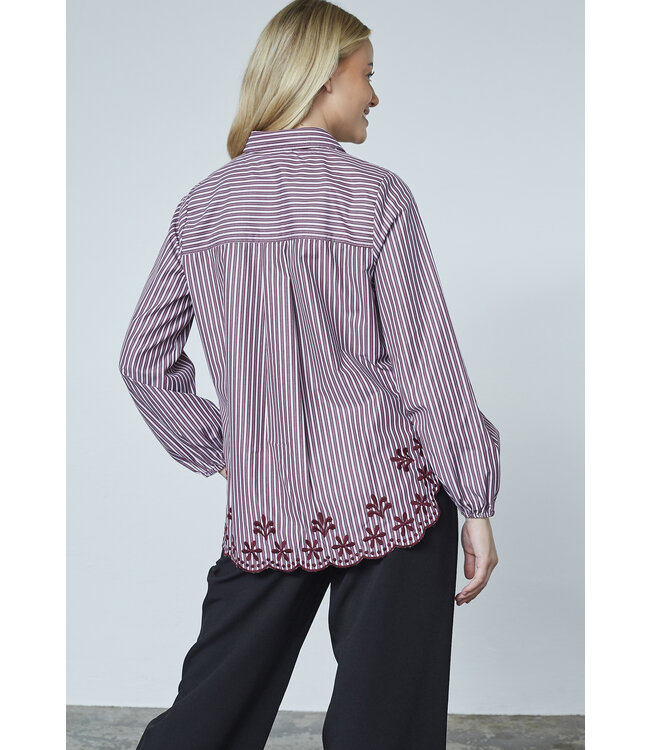 SISTERSPOINT BLOUSE (ROSE COMBI)