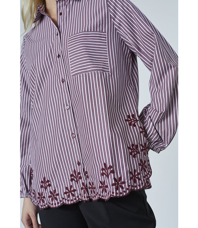 SISTERSPOINT BLOUSE (ROSE COMBI)