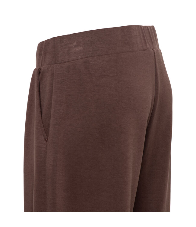 &CO WOMAN BROEK (DONKERBRUIN)