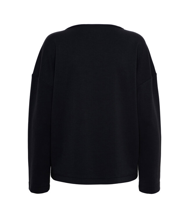 &CO WOMAN T-SHIRT (ZWART)