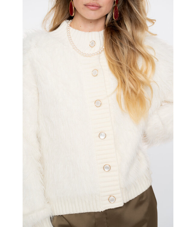 GEISHA VESTEN (ECRU-OFF WHITE)