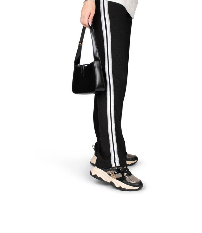 POELMAN SNEAKERS (ZWART COMBI)