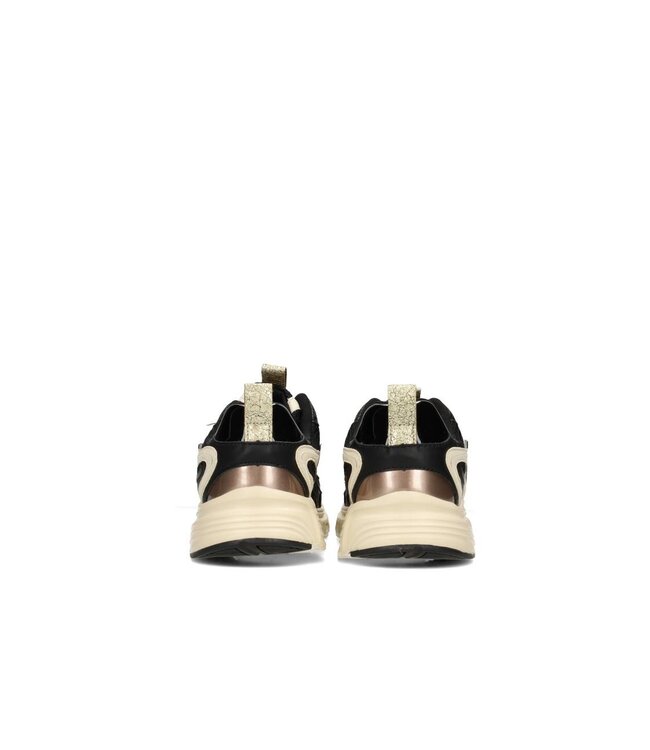 POELMAN SNEAKERS (ZWART COMBI)