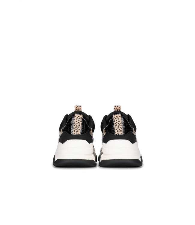 POELMAN SNEAKERS (ZWART COMBI)