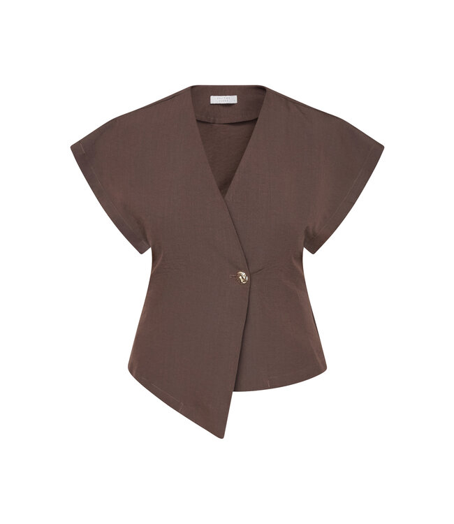 SISTERSPOINT BLAZER (DONKERBRUIN)