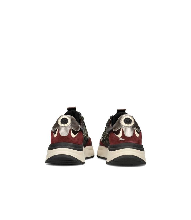 POELMAN SNEAKERS (ZWART COMBI)